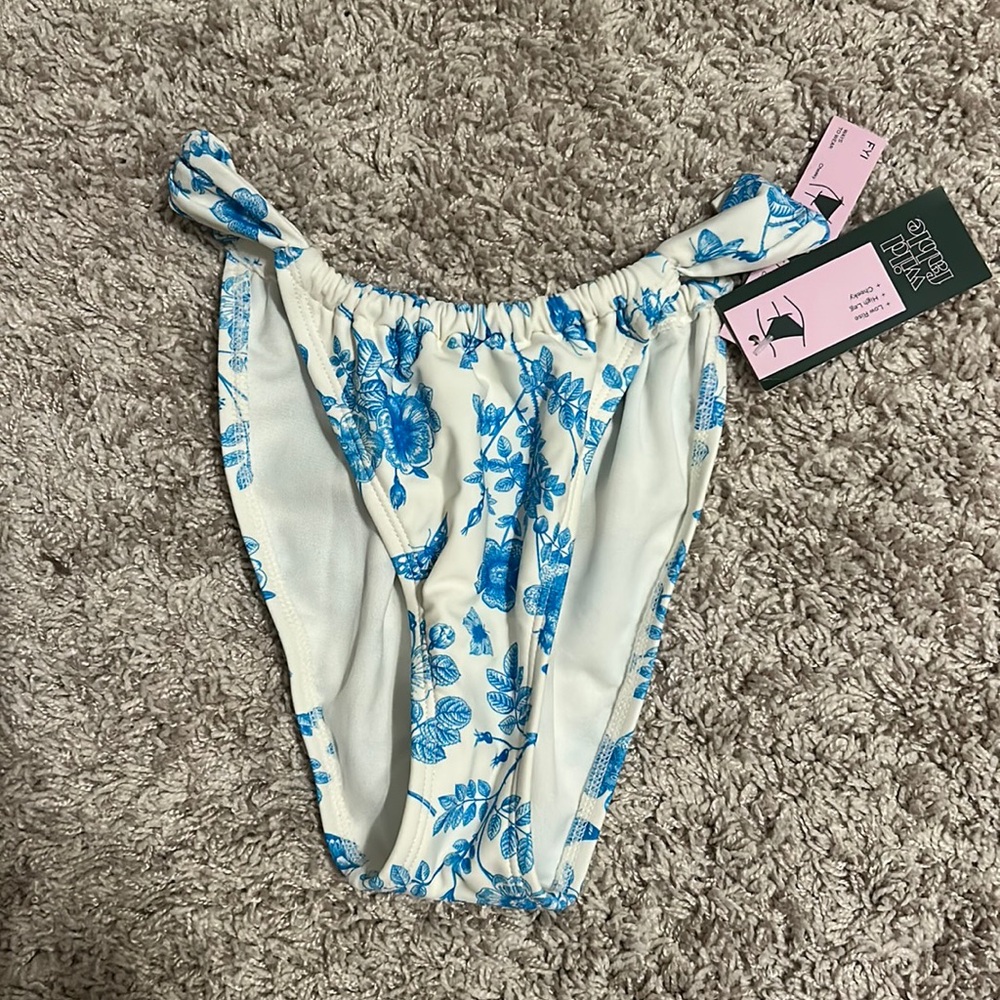 XS floral bikini bottoms